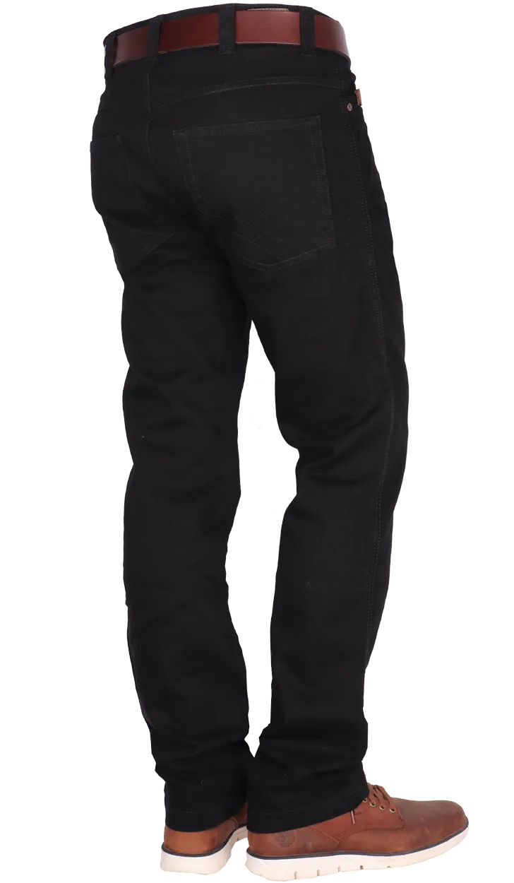 doden Onvervangbaar gebouw Zwarte spijkerbroek, regular fit. Heren jeans van ouderwetse kwaliteit. |  Trucker Black